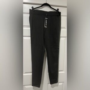 Karl Lagerfeld Textured Black Men's Dress Pants